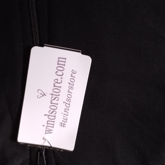 NWT Windsor Black Dress Size: Medium - Picture 3 of 12